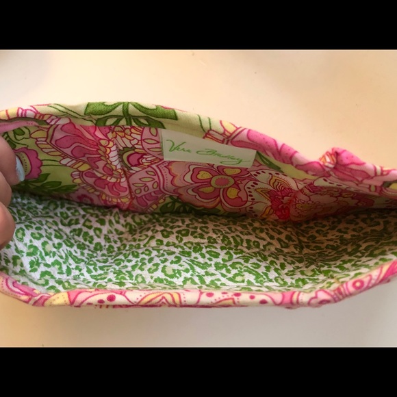 Vera Bradley Pink Petal Trifold Wallet - Picture 5 of 5